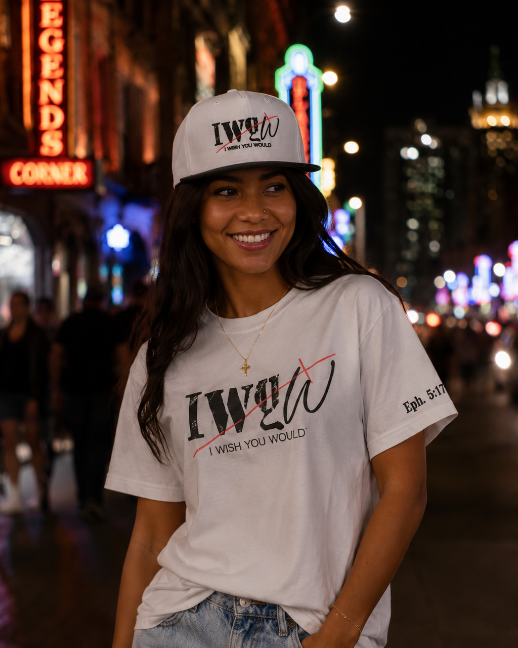 “IWYW” Signature White (SnapBack)