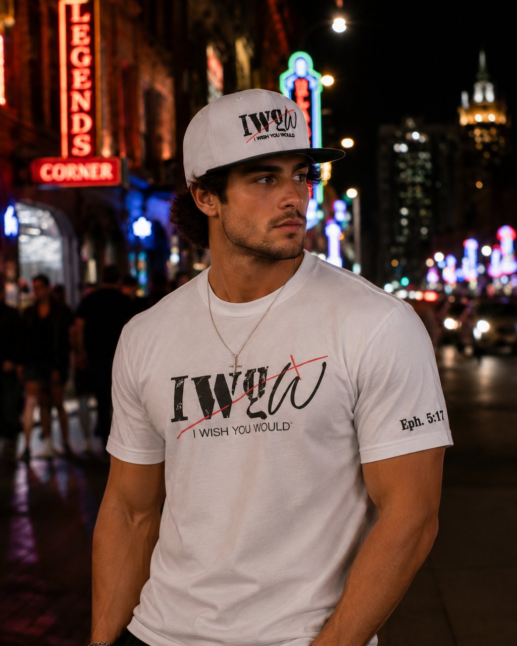 “IWYW” Signature White (SnapBack)