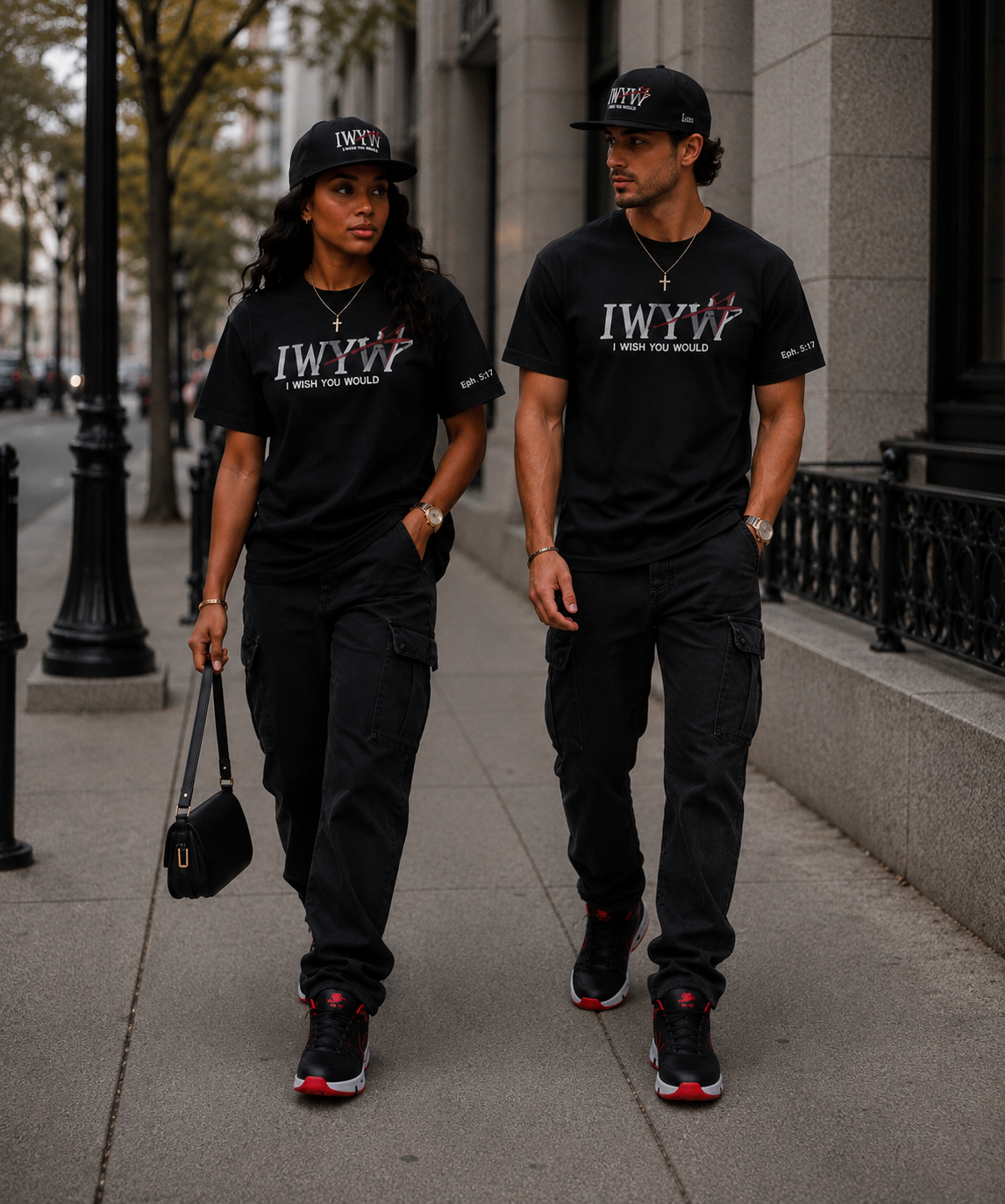 “IWYW” Signature Black (SnapBack)