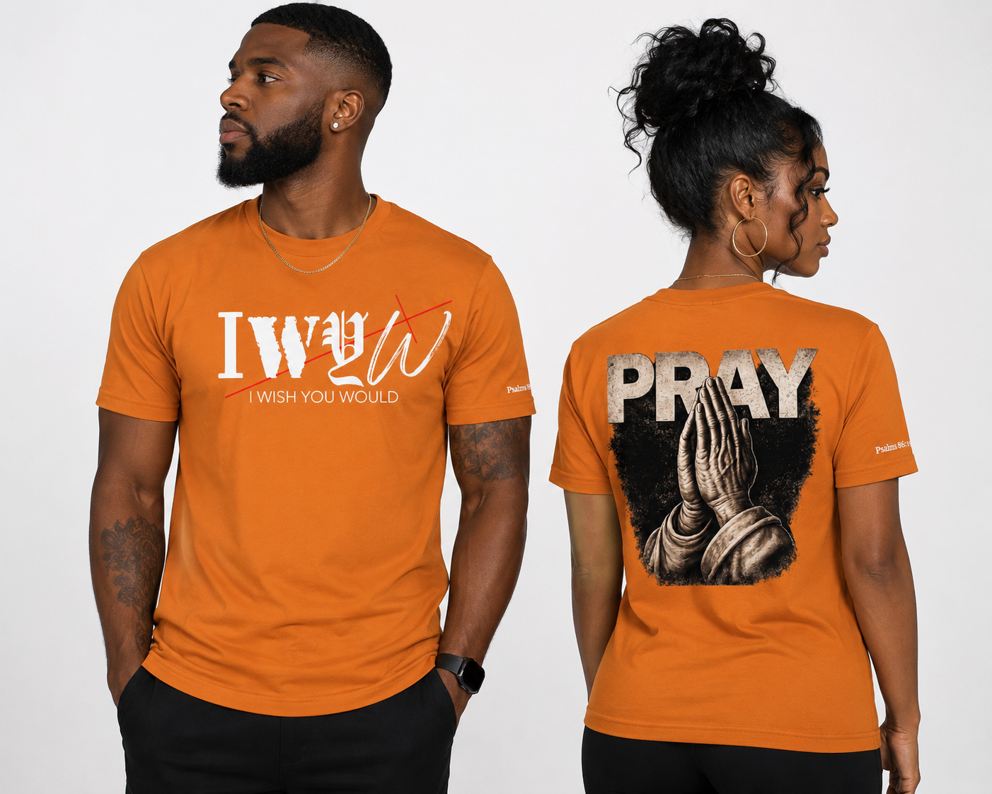 Power of Prayer Unisex Essential Tee – White Lettering